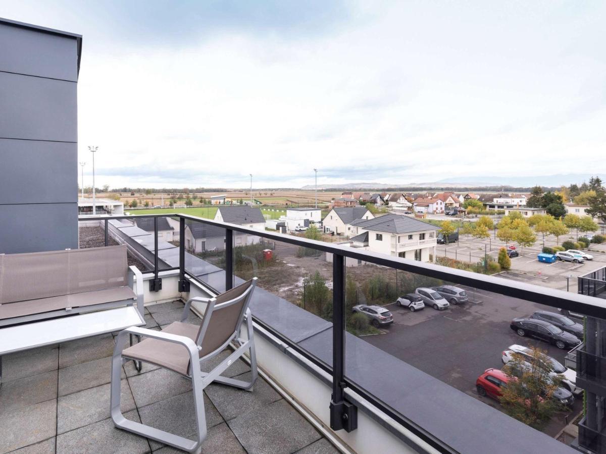 Aparthotel Adagio Bale Mulhouse Aeroport Blotzheim Exteriör bild