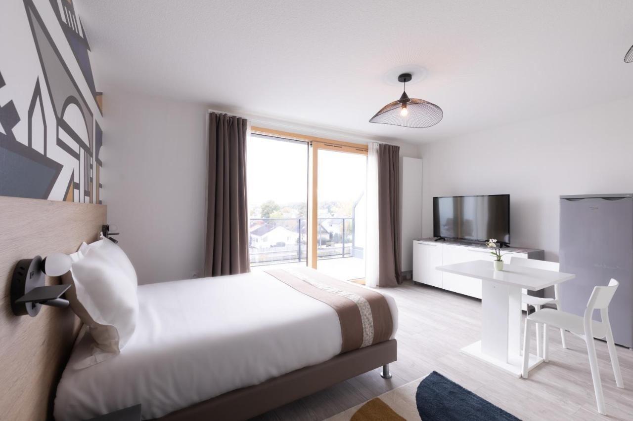 Aparthotel Adagio Bale Mulhouse Aeroport Blotzheim Exteriör bild